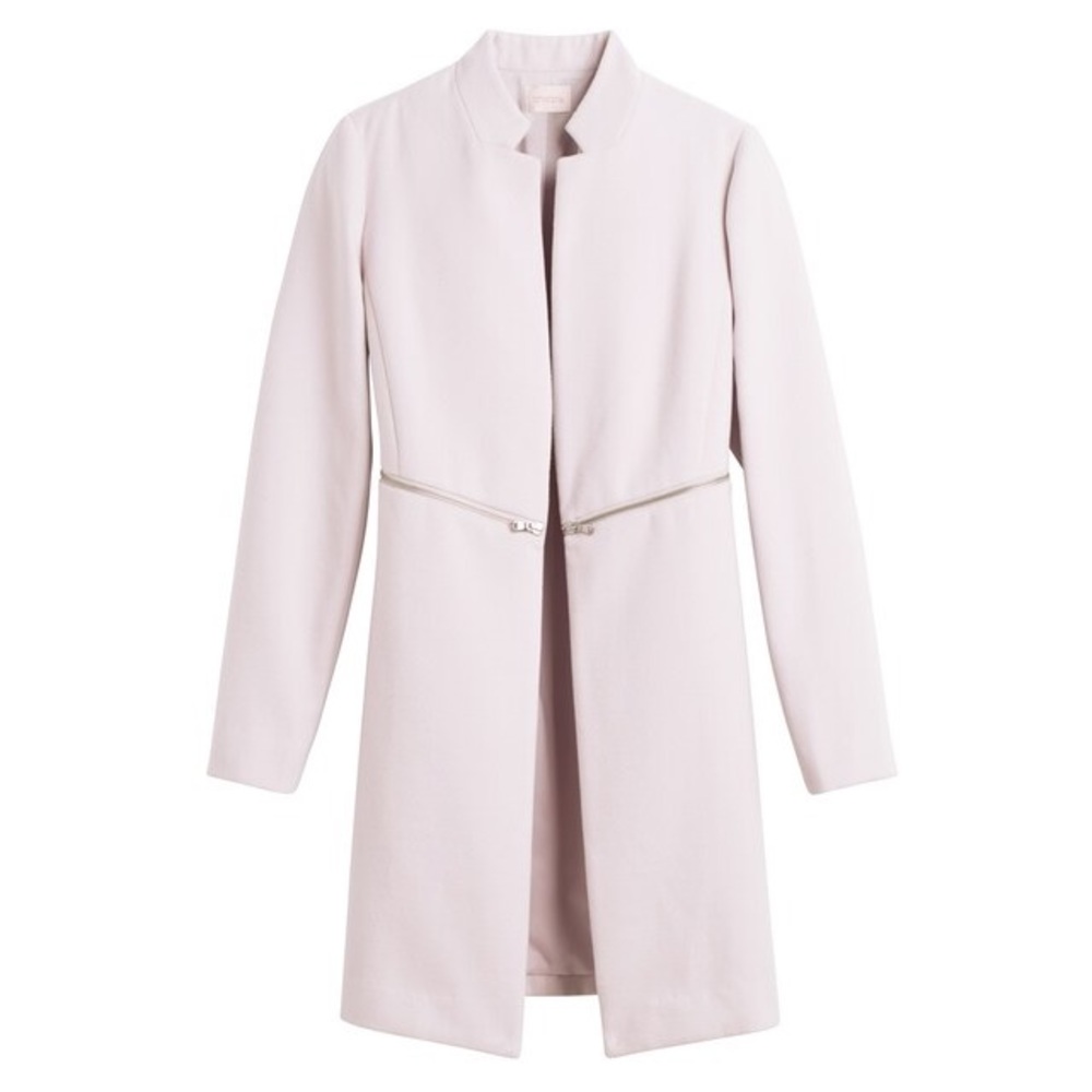 🌸CHICOS Plush Zip-Detail Topper Jacket SIZE 3